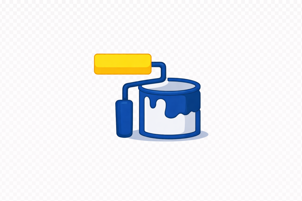 Pictogram Verf & behang